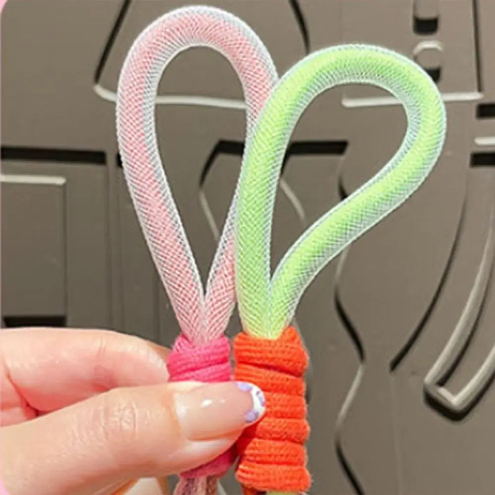 New Cute Fruit Panda Keychain Creative Funny Car Keyring PVC Cartoon Bag Pendant Boy Girl