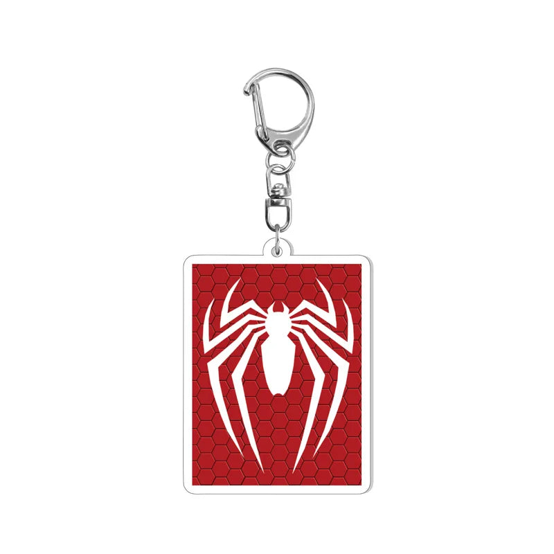 Marvel Avengers Cute Keychain Cartoon Iron Man Thor Hulk Captain America Car Keychain Kids Bag Pendant Keyring Friends Gift