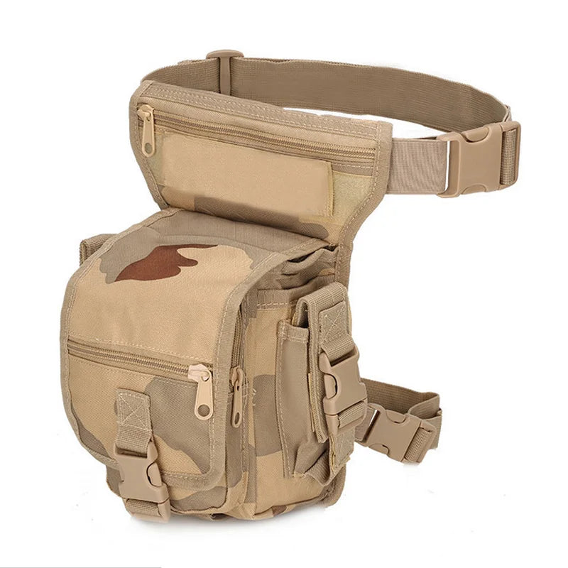 Tactical Leg Bag Men's Outdoor Waist Bag Sports Camping Hike Hike Multipurpose Saddle Bag Multipurpose Utility Bag