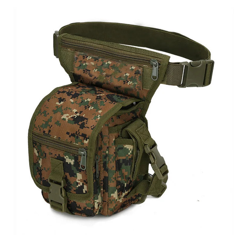 Tactical Leg Bag Men's Outdoor Waist Bag Sports Camping Hike Hike Multipurpose Saddle Bag Multipurpose Utility Bag