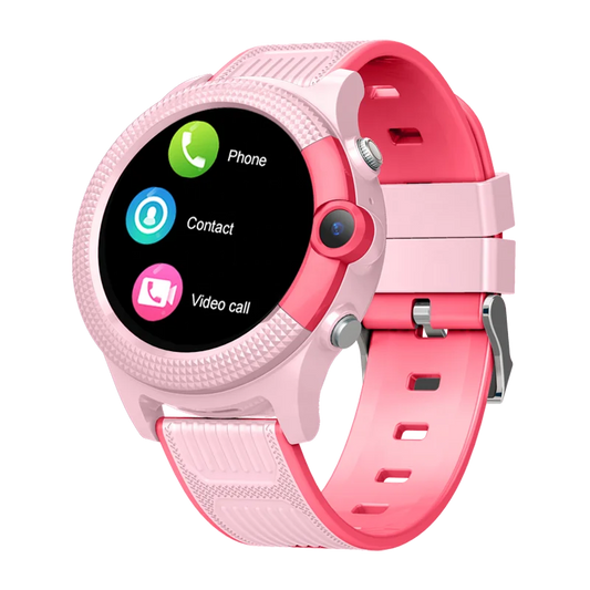 2022 Factory Price Circle Smart Watch GPS+LBS+WiFi Location 1.28 Inch Touch Screen Video Calling Smart Watch for Boys and Girls