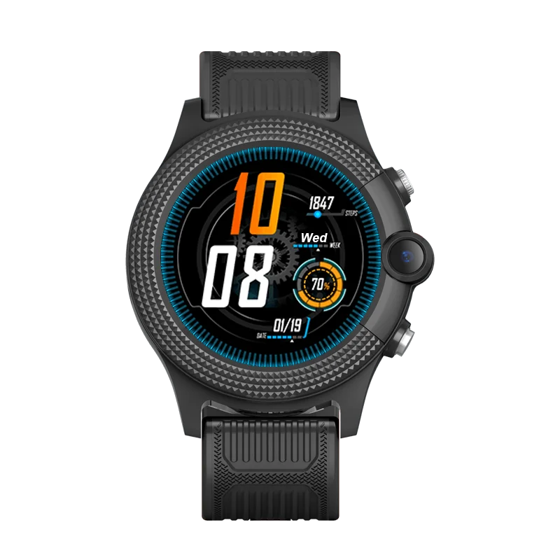 2022 Factory Price Circle Smart Watch GPS+LBS+WiFi Location 1.28 Inch Touch Screen Video Calling Smart Watch for Boys and Girls