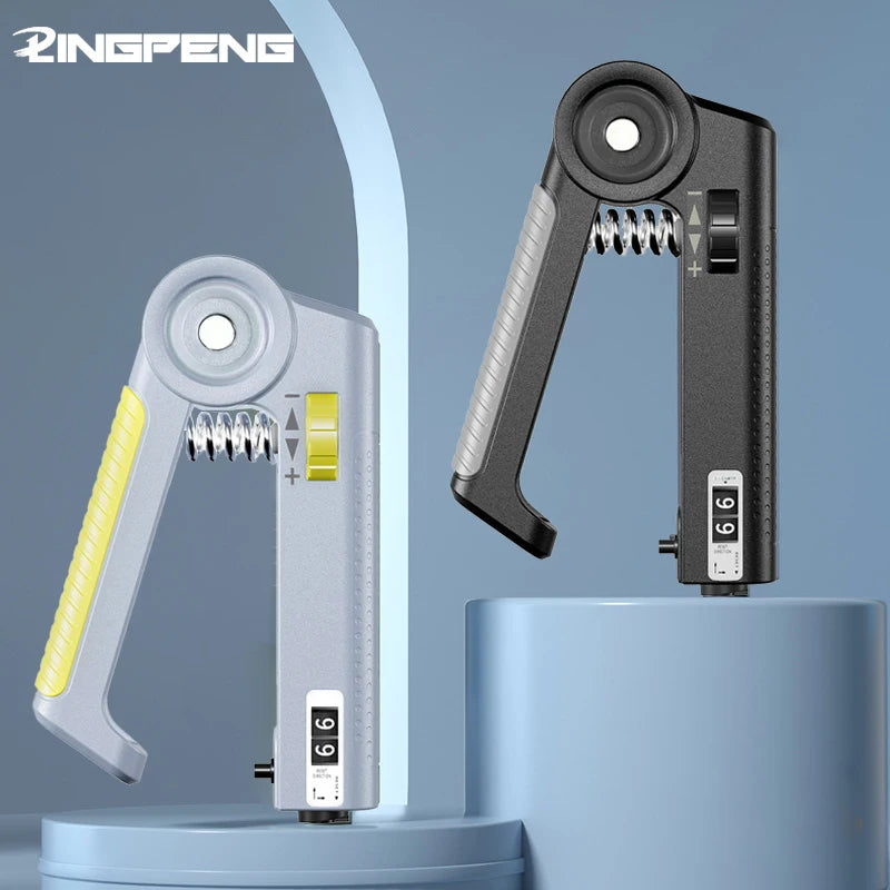  Grip Strength Trainer Forearm Strengthener Anti Slip Grip Exerciser Trainer Adjustable Resistance for Gym Fitness