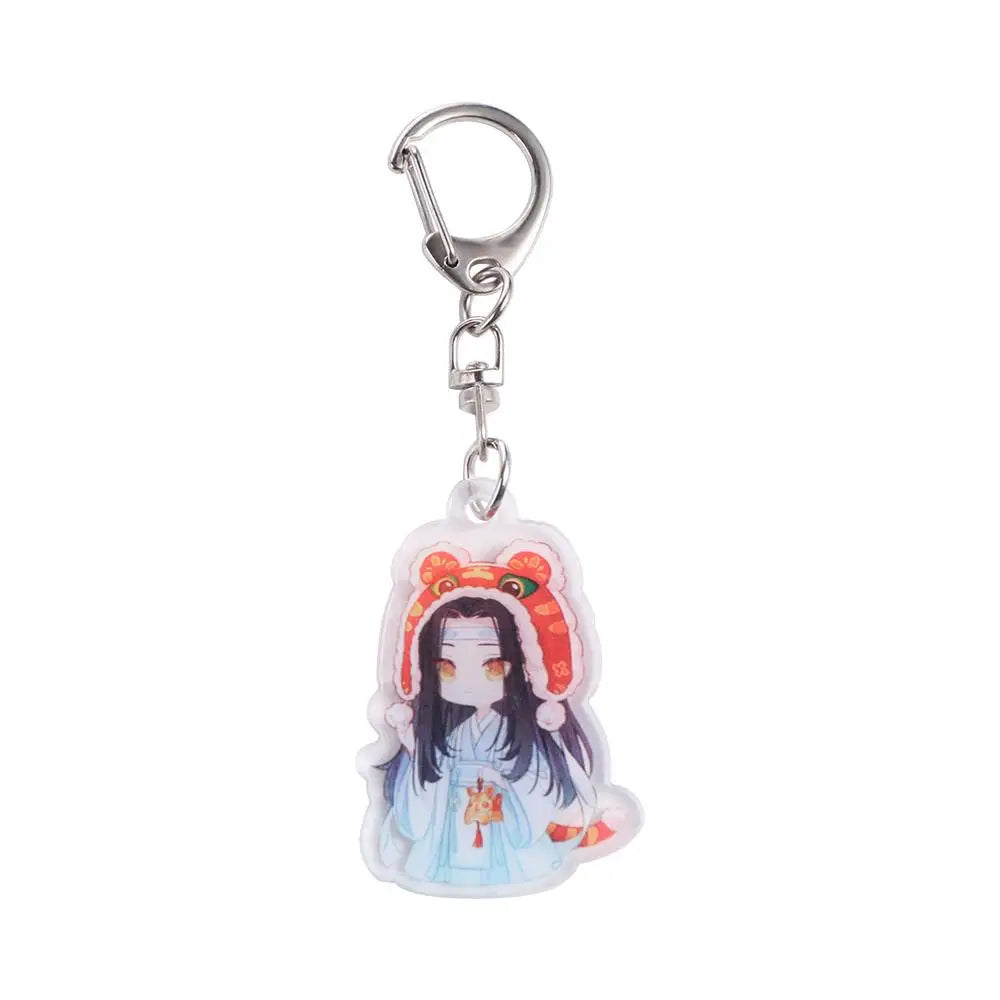 Mo Dao Zu Shi Mo Dao Zu Shi Keychain Wei Wuxian Anime BL Anime Acrylic Keyring Lan Wangji Cartoon