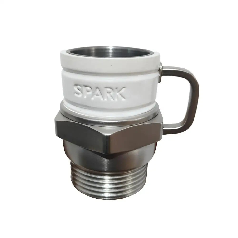 Spark Plug Mug, Engine Spark Plug Design, Novelty Coffee Mug, personalized automotive coffee mugs