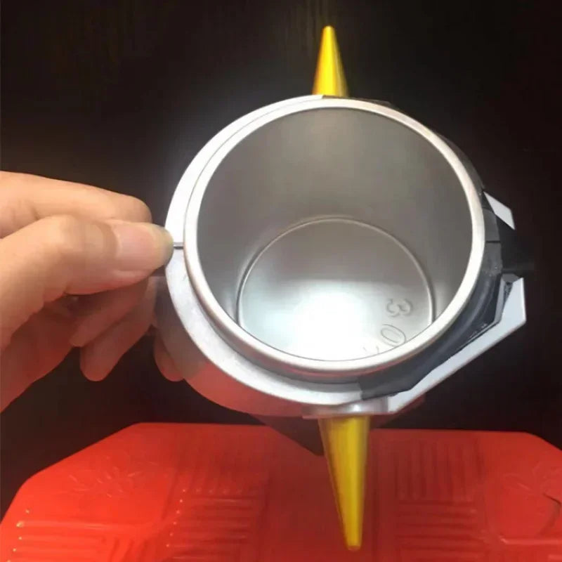 Mugs Cup Transforming Autobots Coffee Mug with Lid Stainless Steel Water Cup Can Be Used As An Ashtray with Filter Element 410ML