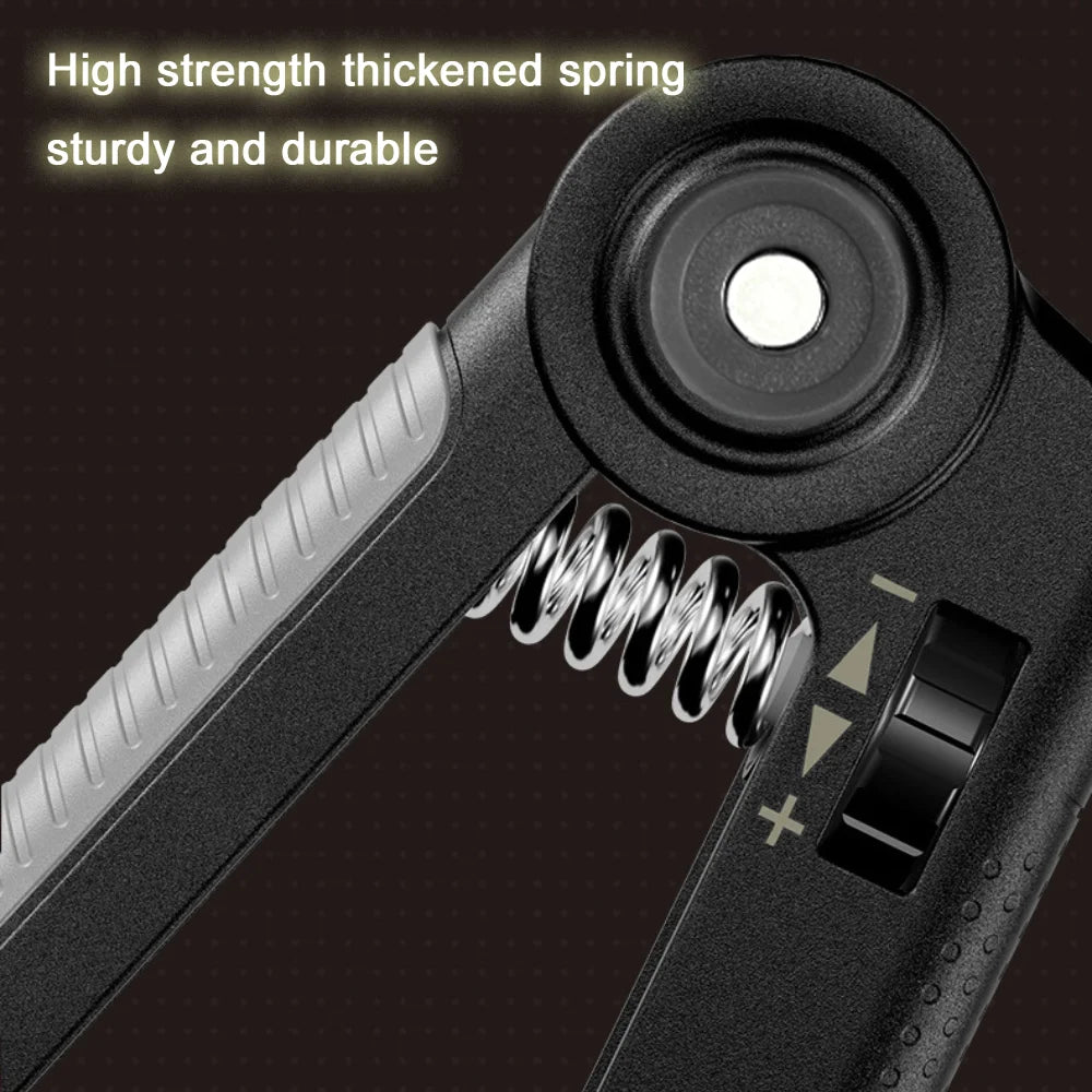  Grip Strength Trainer Forearm Strengthener Anti Slip Grip Exerciser Trainer Adjustable Resistance for Gym Fitness