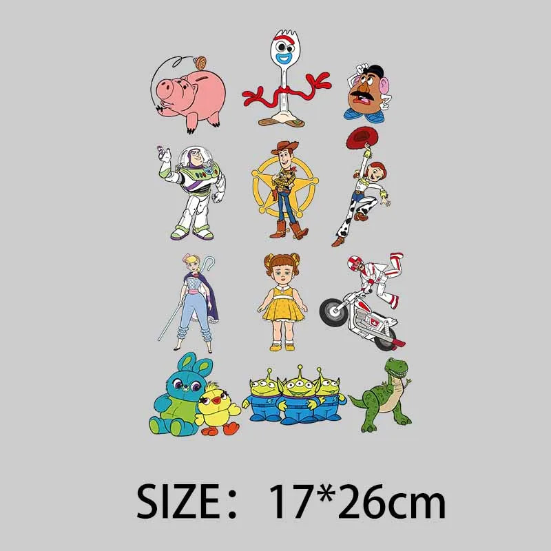 "You've got a Friend in me" TOY Story heat transfer sticker for clothes Wash - resistant Decals  DIY Decoration