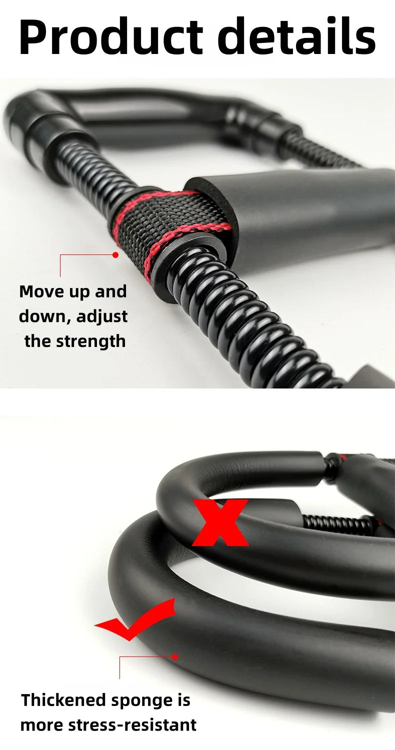 Adjustable Forearm and Wrist Strength Trainer Grip Exercise Equipment Compact Portable Fitness Gear for Arm Muscle Building