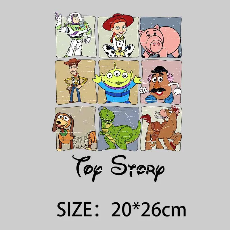 "You've got a Friend in me" TOY Story heat transfer sticker for clothes Wash - resistant Decals  DIY Decoration