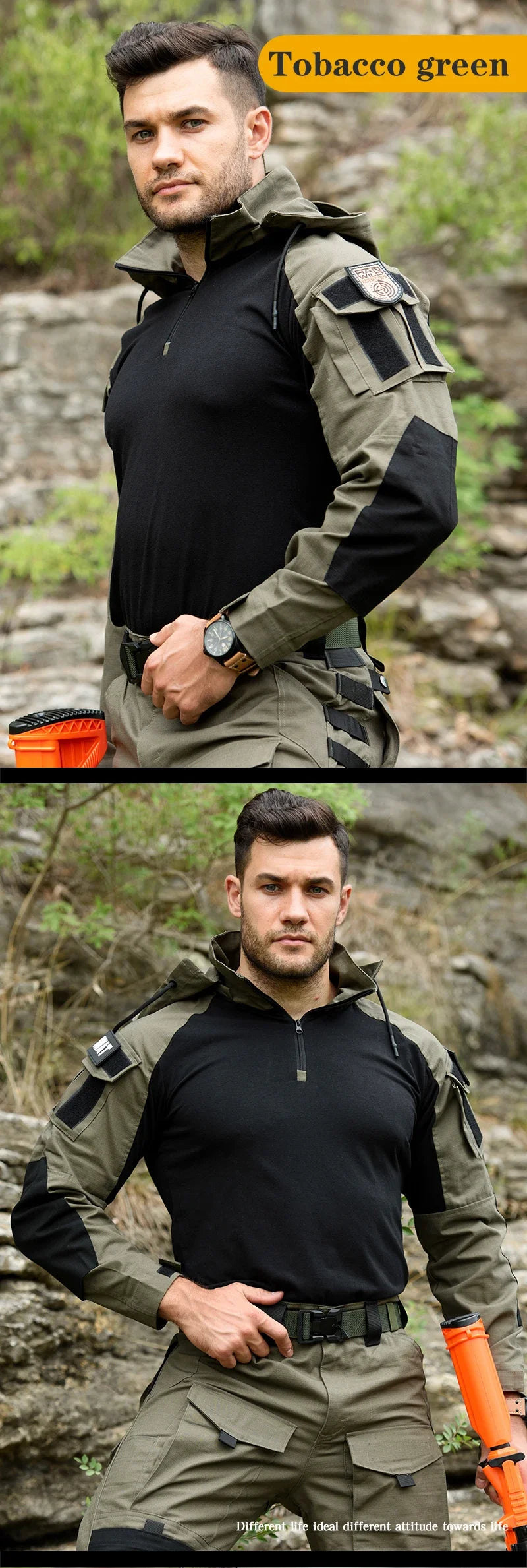 Tactical Shirts Hooded Hunting Uniform Clothing Tatico Tops Airsoft Multicam Camo Fishing Clothes Mens