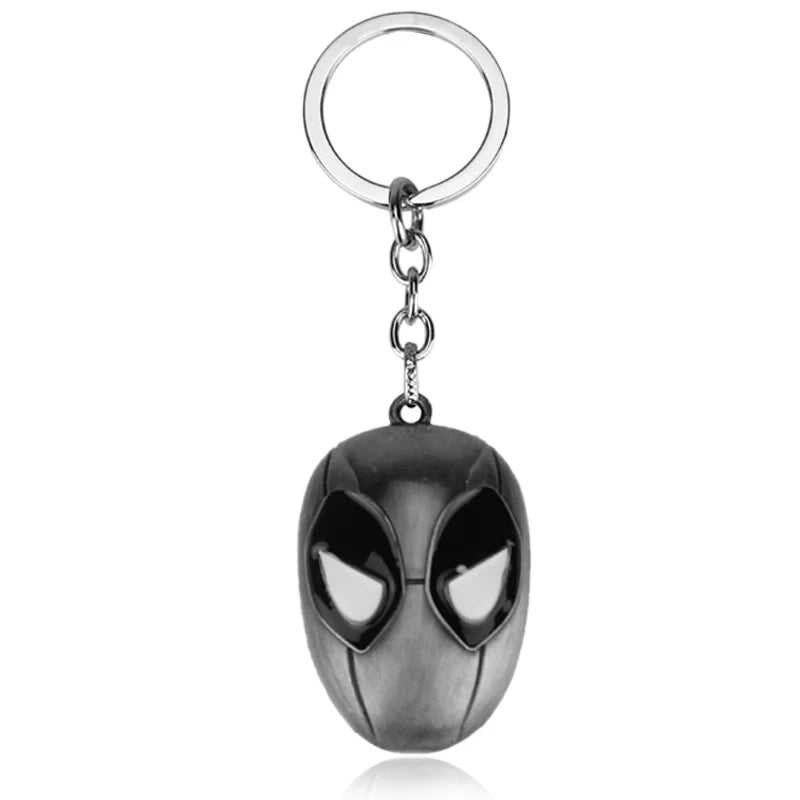 Marvel Superhero Metal Keychain for Bag, Avengers Pendant, Thor Hammer, Deadpool, Spiderman, Iron Man, Captain America Keyrings