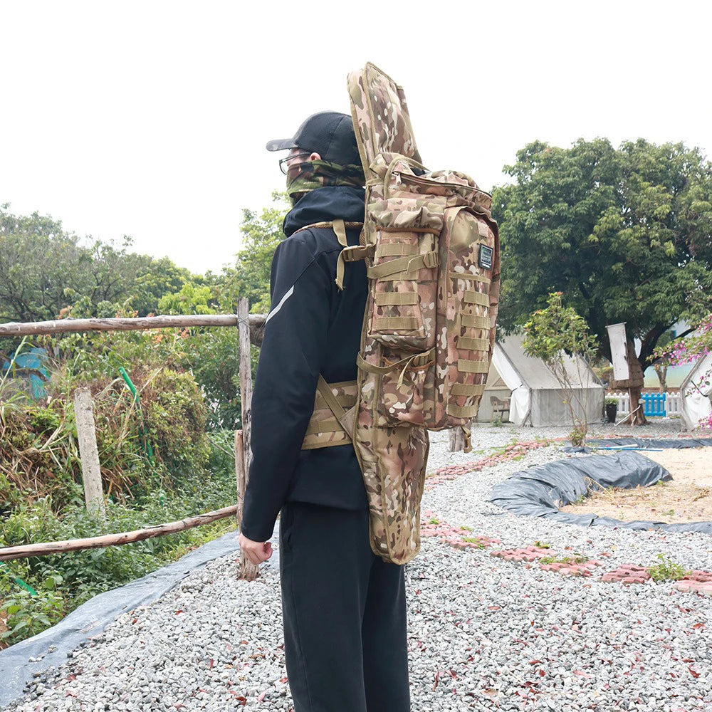 Tactical Backpacks Large Capacity 70L Assault Bags Molle Outdoor Pack for Trekking Camping Hunting Hiking Gun Bag