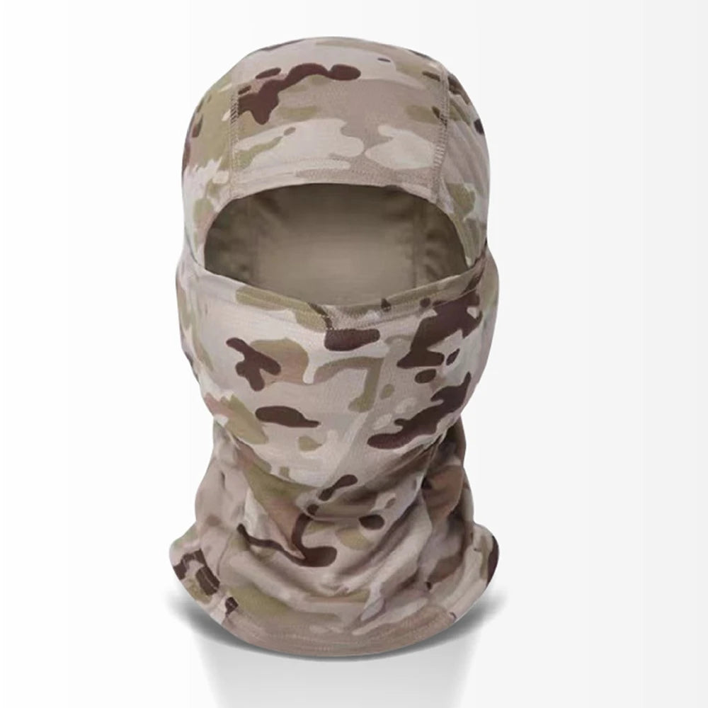 Tactical Balaclava Hat Motorcycle Face Mask For Men Women Full Face Mask Hood UV Protection Ski Sun Hood Tactical Masks