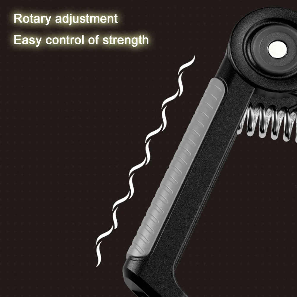  Grip Strength Trainer Forearm Strengthener Anti Slip Grip Exerciser Trainer Adjustable Resistance for Gym Fitness