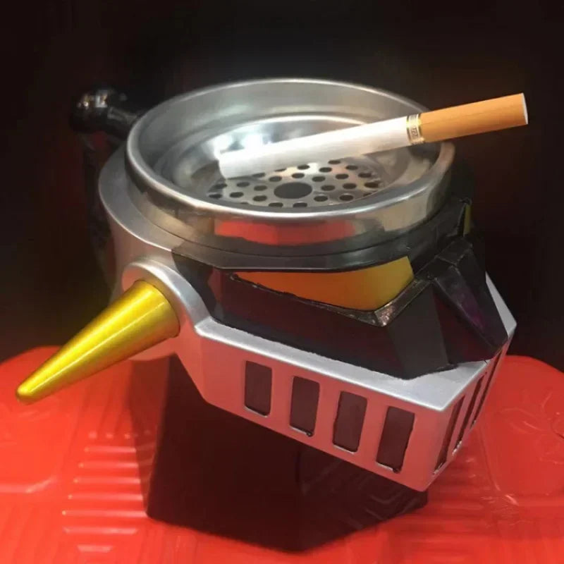 Mugs Cup Transforming Autobots Coffee Mug with Lid Stainless Steel Water Cup Can Be Used As An Ashtray with Filter Element 410ML