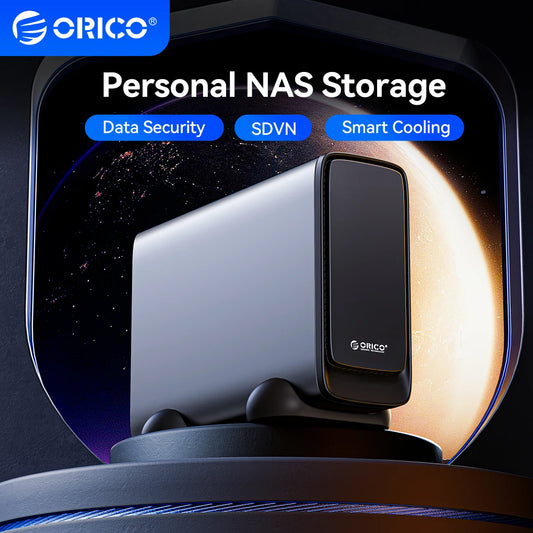 【NO Stock!】Personal Cloud NAS Storage SDVN 3.5"Data Securit Network Attached Storage with Automatic Fan Remote Access MetaBox