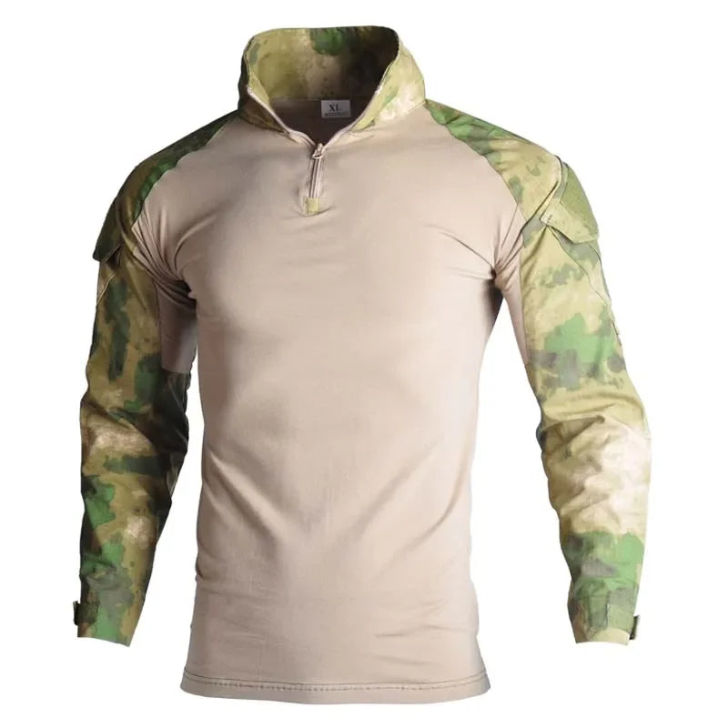 Tactical T-Shirts Airsoft Tactic Army Combat Shirts Paintball Hunting Clothes Breathable