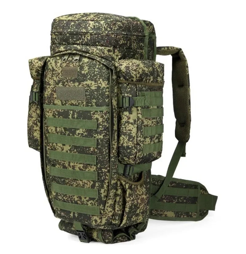 Tactical Backpacks Large Capacity 70L Assault Bags Molle Outdoor Pack for Trekking Camping Hunting Hiking Gun Bag