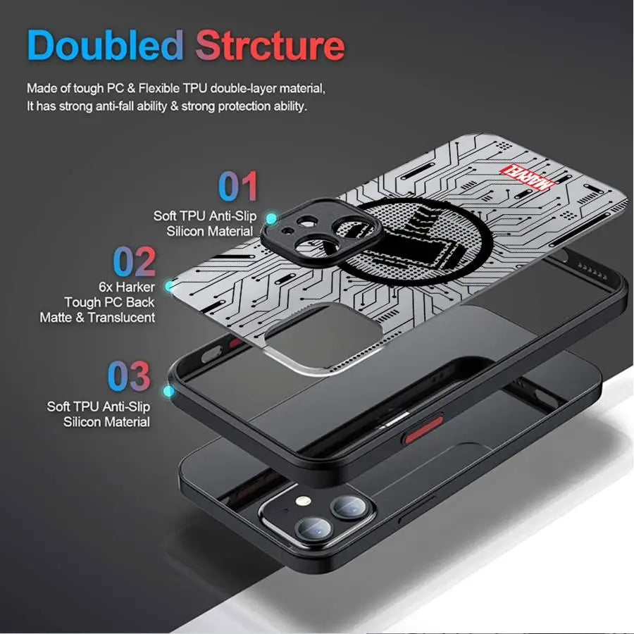 Marvel Hero Logo Phone Case for iPhone 16 11 Pro 13 Mini 7 8 Plus XS Max SE XR 14 Pro 15ProMax 12 Luxury Matte Cover