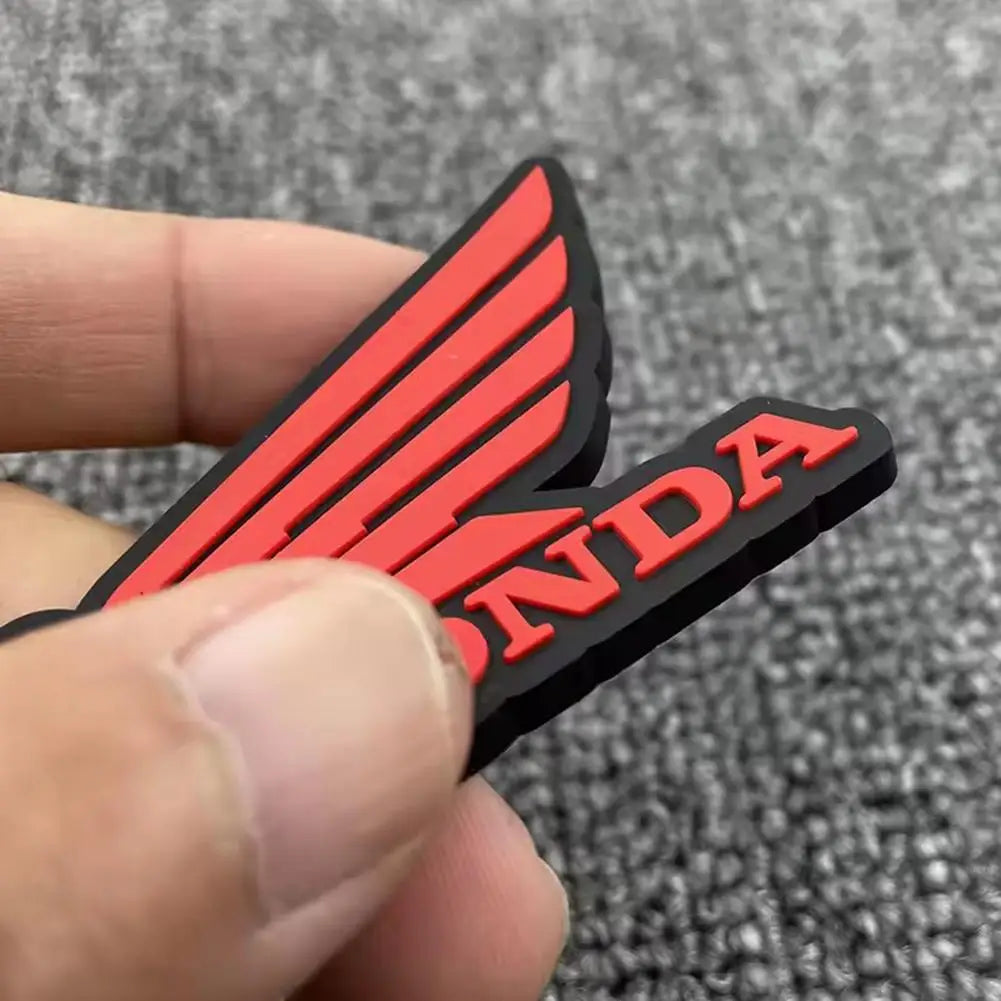 Motorcycle Keychain Rubber Keyring Logo Key Chain Small Gift Activities For Honda Motorcycle Keychain Accessories