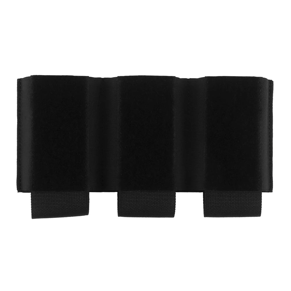 Tactical triple magazine pouch, shooting vest insertable magazine bag, 5.56 7.62 M4 M16 AK rifle mag pouch and magazine holder