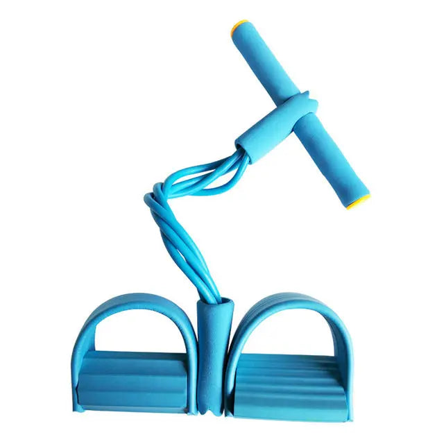 Fitness Gum 4 Tube Resistance Bands Latex Pedal Exerciser Sit-up Pull Rope Expander Elastic Bands Yoga equipment Pilates Workout