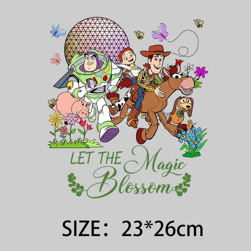 "You've got a Friend in me" TOY Story heat transfer sticker for clothes Wash - resistant Decals  DIY Decoration