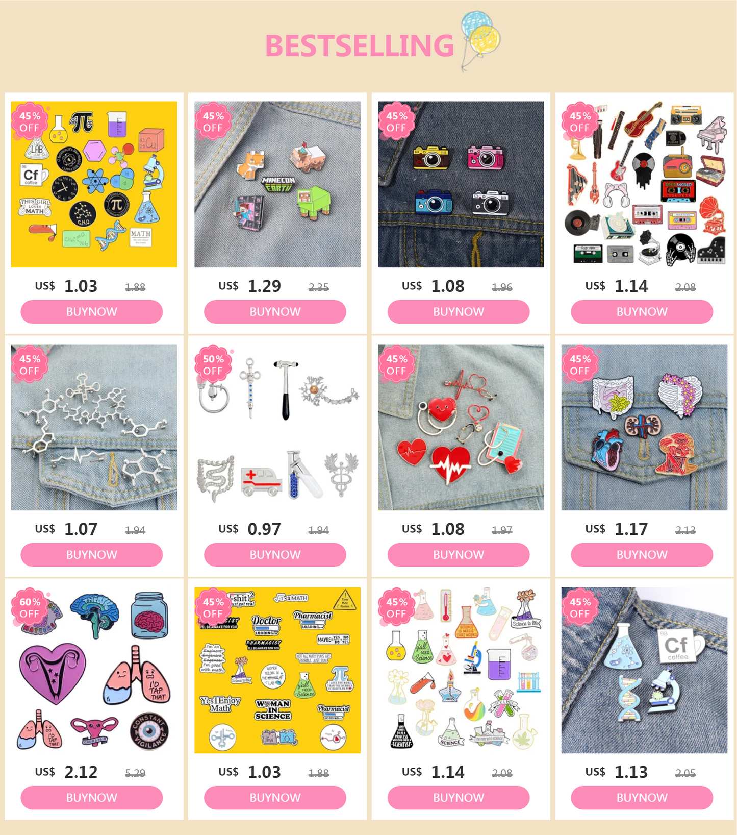 Science It's Like Magic But Real Enamel Pins Black Letters Energy Milk Coffee Magical Chemical Badge Pin Buckle Gift for Friends