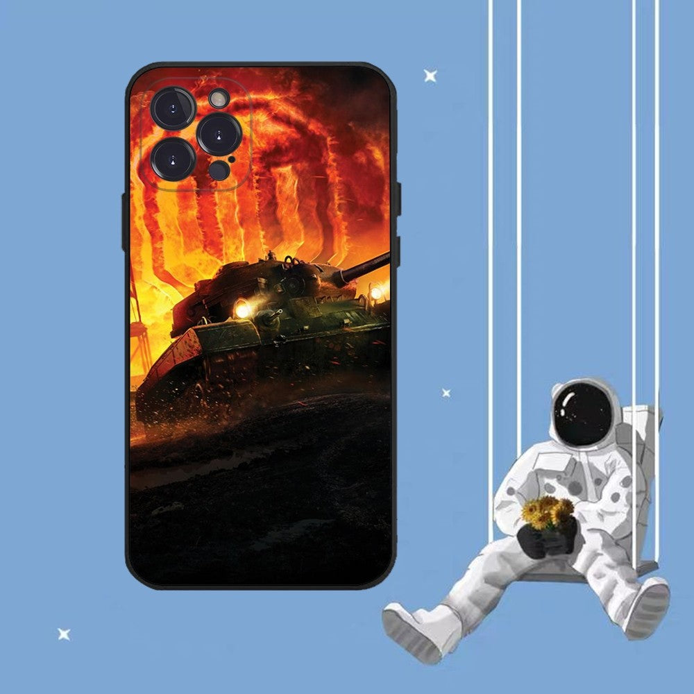 World Of Tank Phone Case For iPhone 14 11 12 13 Mini Pro XS Max Cover 6 7 8 Plus X XR SE 2020 Funda Shell
