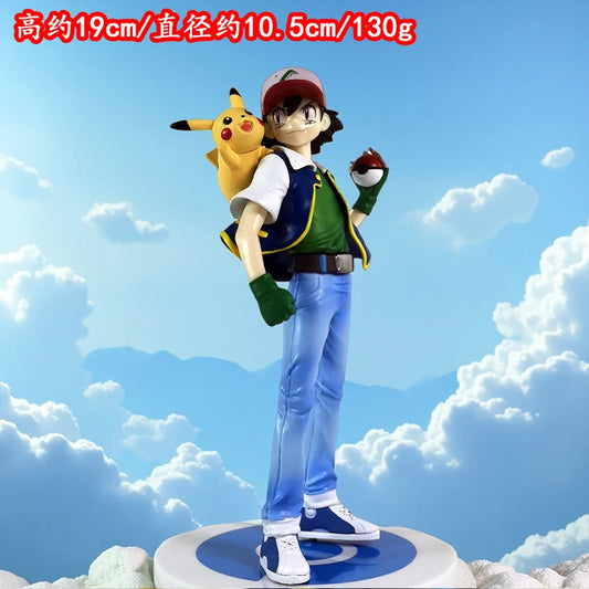 19cm Xiaozhi Cartoon Peripheral anime Hand made GK Statue Model Doll is suitable for room desktop collection and decoration