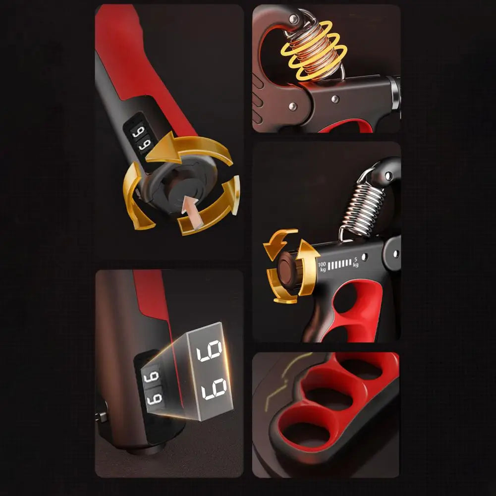 Hand Grip Exerciser Adjustable Hand Grip Strength Trainer for Men Women Mechanical Forearm Exerciser with Resistance for Grip