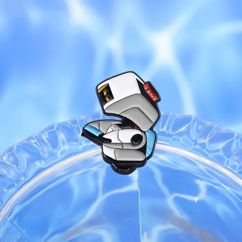 SET Walle Enamel Pins Cartoon Robot Eva Metal Brooch Backpack Badge Halloween Accessory Gifts for Friends Fashion Jewelry