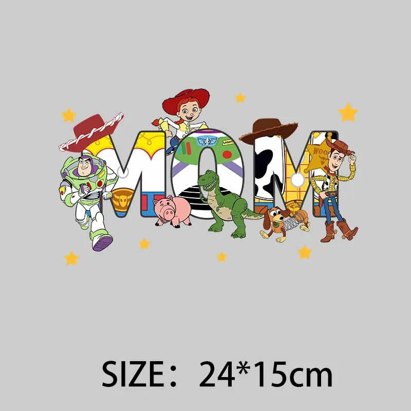 "You've got a Friend in me" TOY Story heat transfer sticker for clothes Wash - resistant Decals  DIY Decoration
