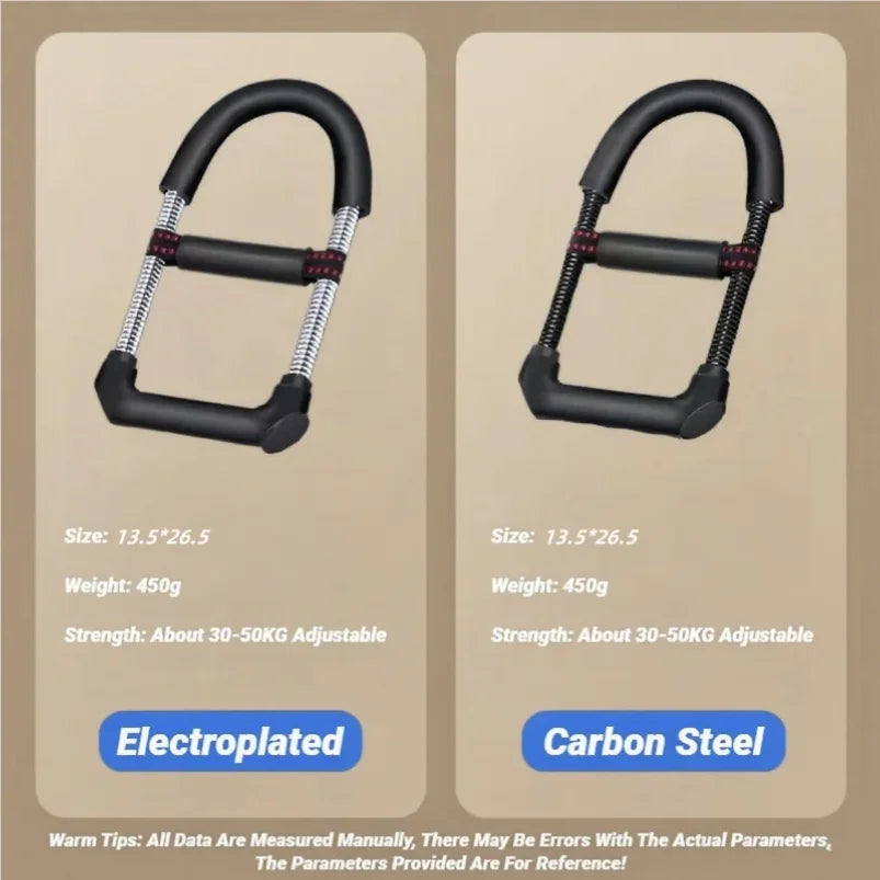 Adjustable Forearm and Wrist Strength Trainer Grip Exercise Equipment Compact Portable Fitness Gear for Arm Muscle Building