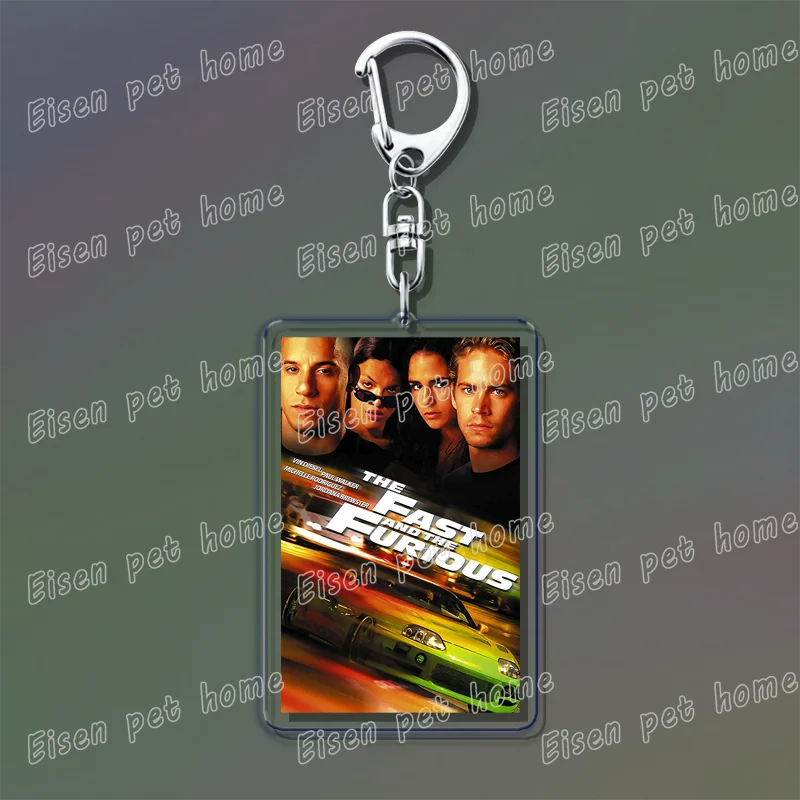 Popular Classic Movies Keychains for Accessories Bag Jaws Fight Club Avatar Films Pendant Key Chains Keyrings Jewelry Fans Gifts