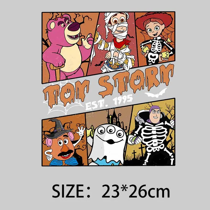 "You've got a Friend in me" TOY Story heat transfer sticker for clothes Wash - resistant Decals  DIY Decoration