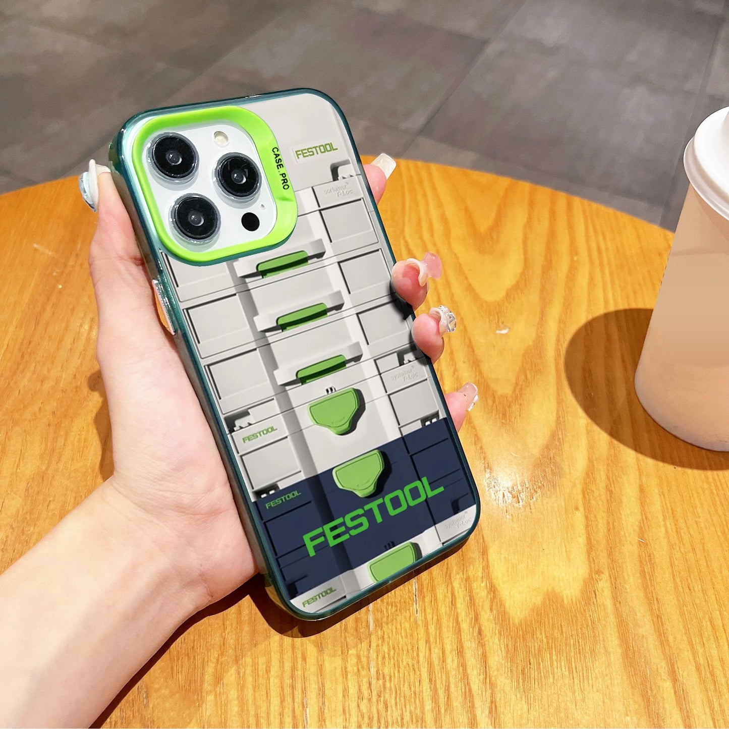 Cool Toolbox Festool Phone Case For iPhone 15 14 13 12 11 Pro Max X XR XSMAX 8 7 Plus Candy Matte Shockproof Back Cover