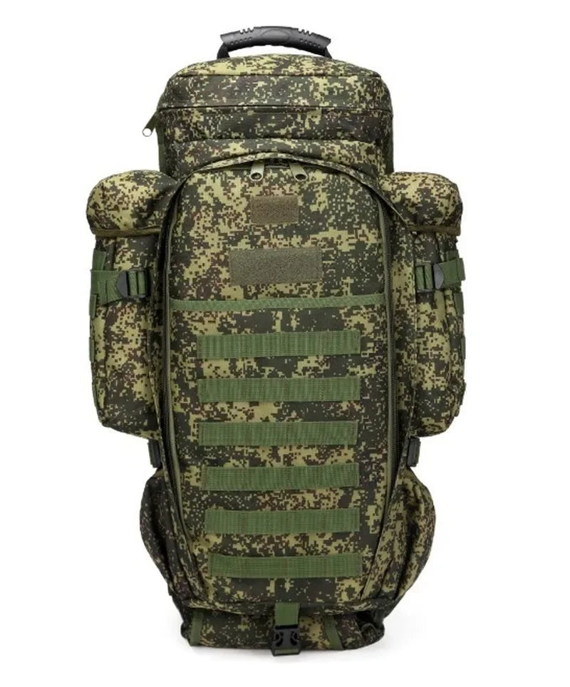 Tactical Backpacks Large Capacity 70L Assault Bags Molle Outdoor Pack for Trekking Camping Hunting Hiking Gun Bag