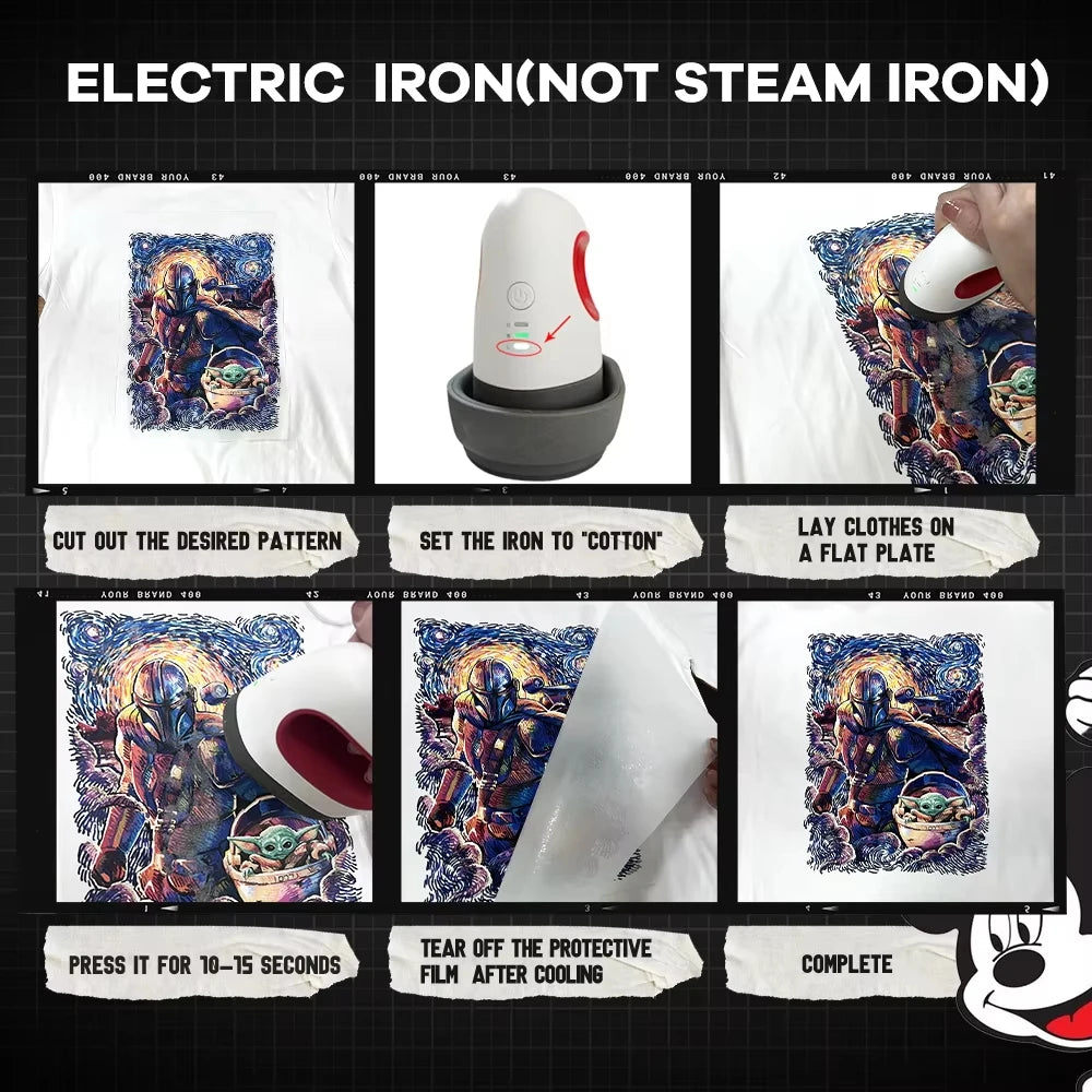 "You've got a Friend in me" TOY Story heat transfer sticker for clothes Wash - resistant Decals  DIY Decoration