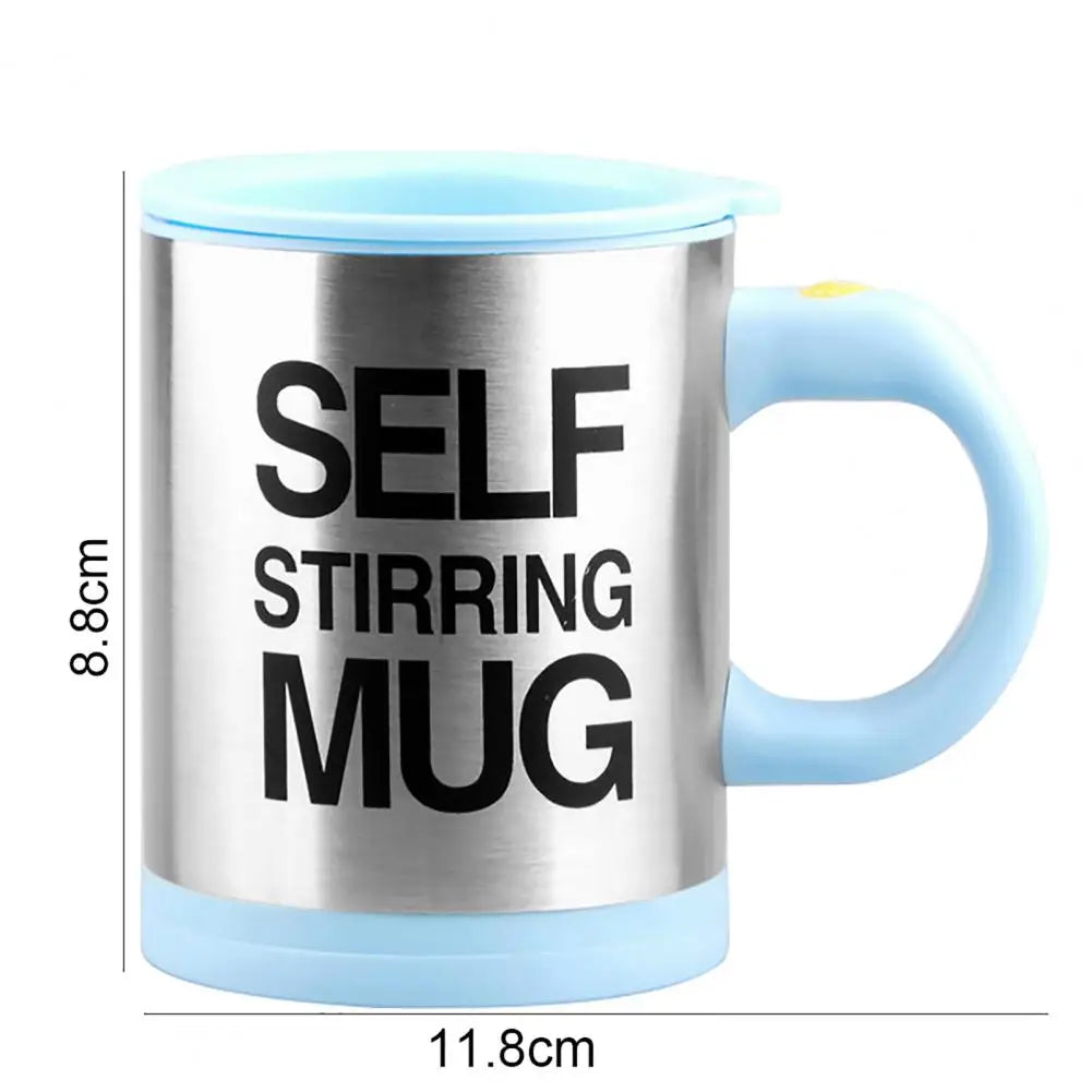 Mug 400ml Electric Mixing Cup Lazy Automatic Self Stirring Coffee Milk Drink Mug Blender Stainless Steel with Lid Gift Box