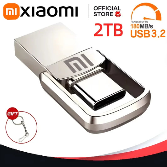 Xiaomi U-Disk USB 3.2 Type-C Interface Mobile Phone Computer Mutual Transmission Portable USB Memory 2TB 1TB 512GB 2025 NEWEST