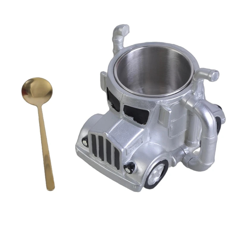 Semi Truck Coffee Mug Truck Homes Kitchen Handcraft Water Cup